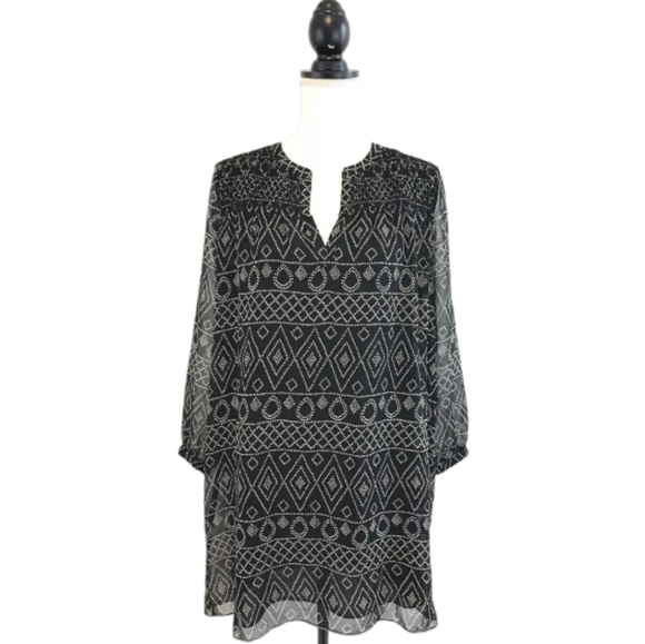 Madewell Smock Tribal Dress - Women's - Picture 2 of 11